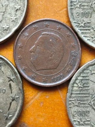 Lote monedas 20, 10 y 1 céntimos Euro