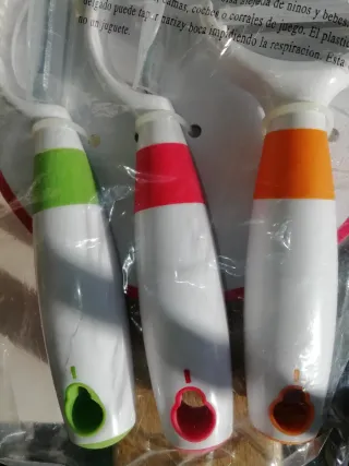 Set 3 peladores verduras