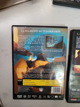 DVD Documental Egipto, Tutankhamon, Roseta