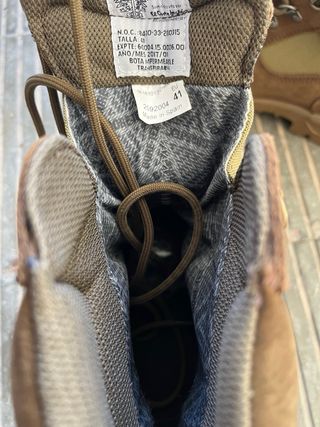 Botas militares Gore-Tex marrones