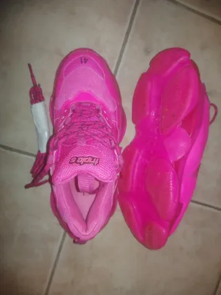 Scarpe Balenciaga Triple S Rosa Tg 41