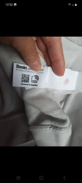 Kappa felpa con cappuccio bianca