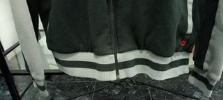 Casaco Puma Vintage Preto e Cinza