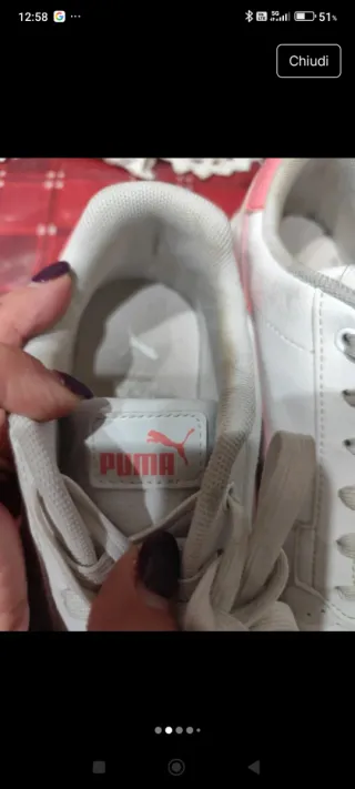 Scarpe da ginnastica Puma donna bianche