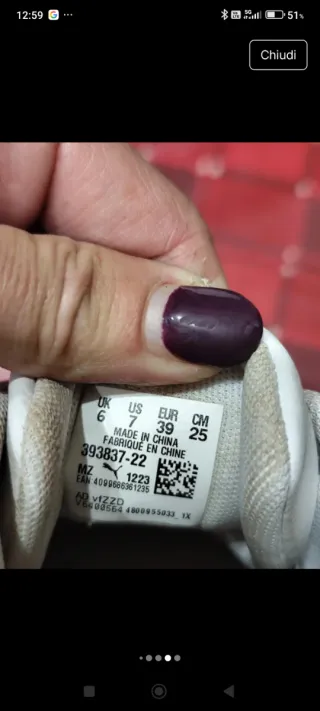 Scarpe da ginnastica Puma donna bianche