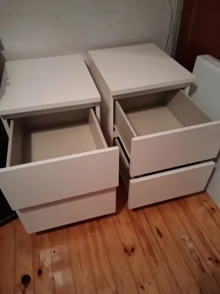 Cómodas Kullen Ikea Blancas.
