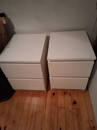 Cómodas Kullen Ikea Blancas.