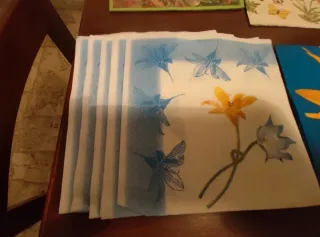 Lotto 38 tovaglioli decoupage