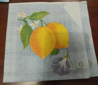 Lotto 38 tovaglioli decoupage