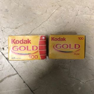 2 carretes Kodak Gold 100