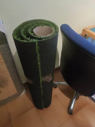 Césped artificial enrollado de 1m x 1,50m