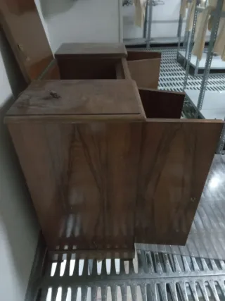 Mueble Tocadiscos Vintage Madera