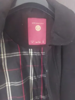 Chaquetón Springfield Negro Caballero