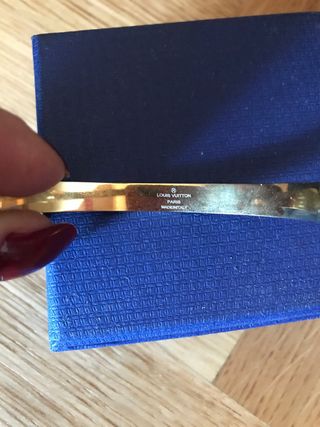 Bracciale Louis Vuitton dorato