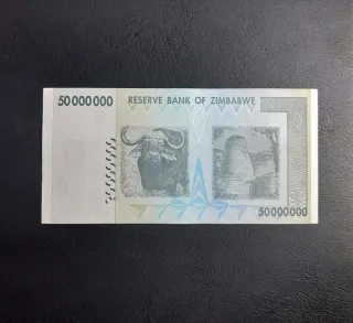 🇿🇼 Billete 50 Millones Zimbabue