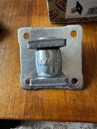 4 Cardini con piastra FAC M22