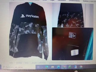 Sudadera PlayStation Camuflaje Oficial
