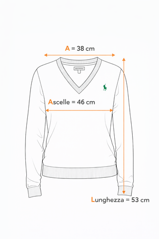 Maglioncino Ralph Lauren Lana Merino Donna M