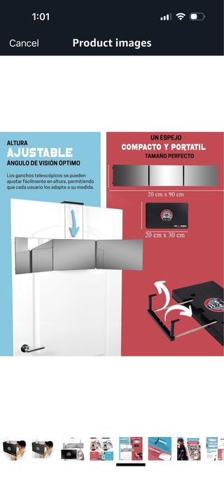 The 360 Degree Mirror - Adjustable Telescopic Hook