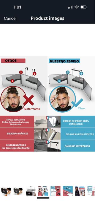 The 360 Degree Mirror - Adjustable Telescopic Hook