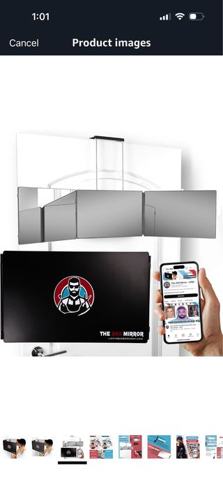 The 360 Degree Mirror - Adjustable Telescopic Hook