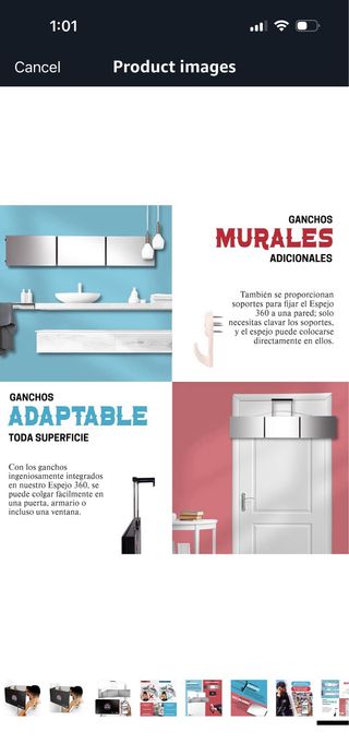 The 360 Degree Mirror - Adjustable Telescopic Hook