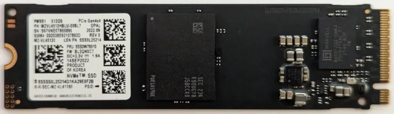 SSD M.2 NVMe PCIe 4.0 - 500GB - afbeelding 2