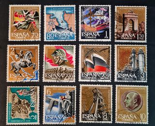 Sellos XXV Aniversario Alzamiento de 1961 Usado