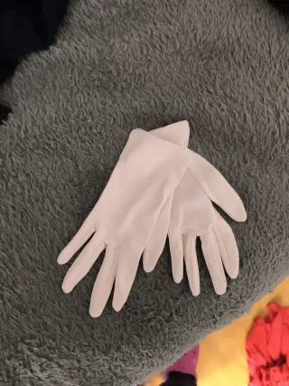 Guantes de Comunión Beige