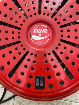 Brasero Eléctrico Bajo Consumo.250/500/700/900Wat