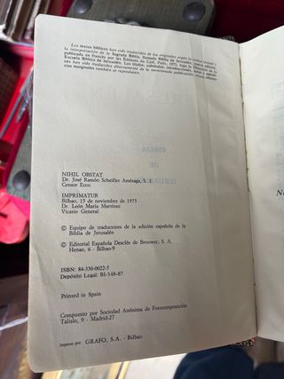 Biblia de Jerusalén