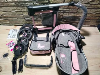 Bayer Design Combi Xeo Carrito para muñecas