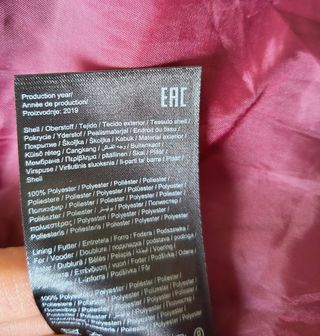 Abrigo Only Morado Talla M