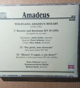 Mozart: Bastien und Bastienne - Amadeus