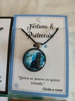 Collar con colgante de mandala