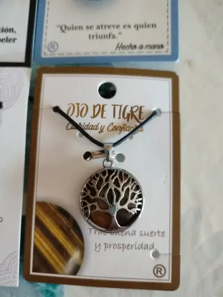 Collar con colgante de mandala