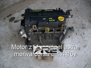 Motor z14xep opel astra, meriva corsa d 1.