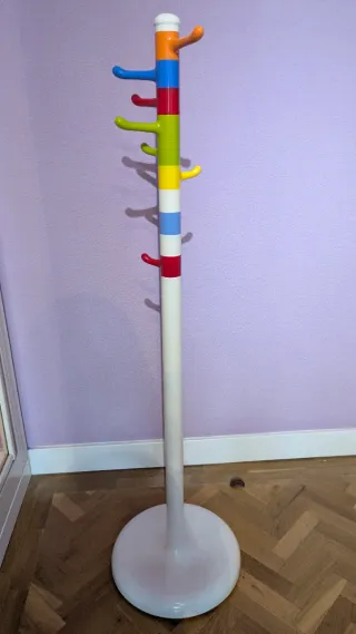 Perchero infantil multicolor