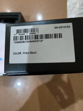 Samsung Galaxy S10 Caja .