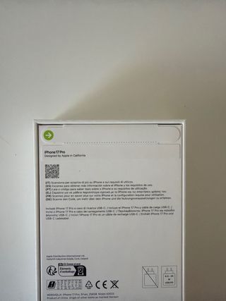 iPhone 17 Pro 256GB Plata Nuevo