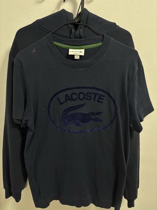 Camiseta Lacoste Azul Talla S