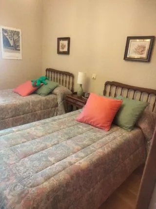 2 Camas 190 + Mesilla con sus canapé correspondien