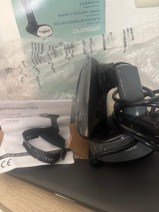 Plancha Vertical Vapor AMBIANO Plegable