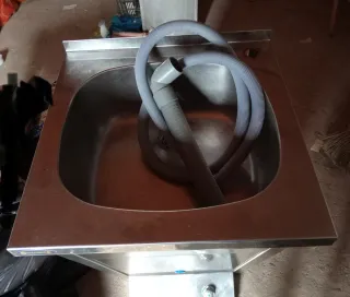 Lavamanos de pie acero inoxidable