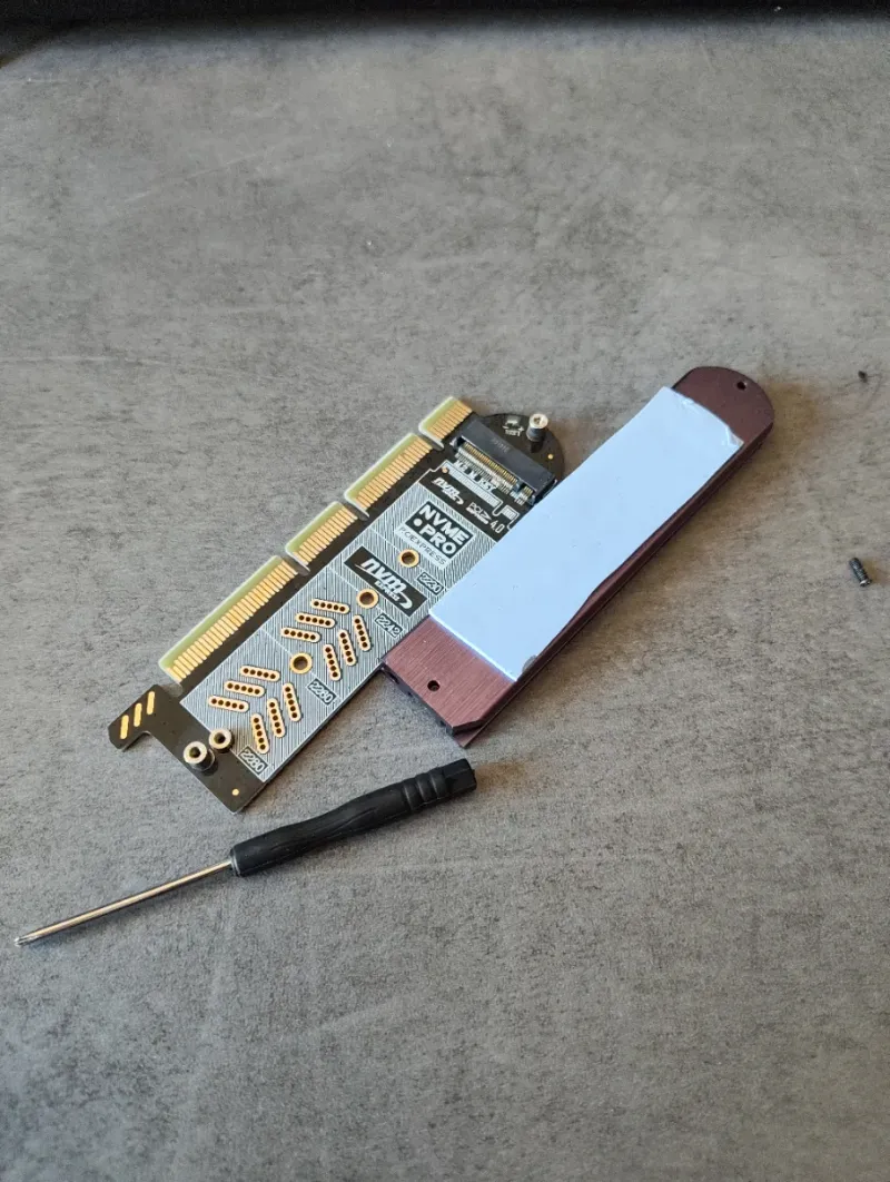 Adaptador M.2 PCIe x4 NVMe con Disipador afbeelding 4