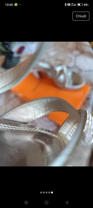 Sandali Donna Moda Argento