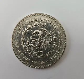 Messico 1 Peso 1966