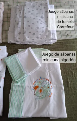 Pack Cuna: Sábanas, Edredón y Organizador