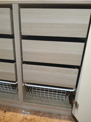 Armario PAX Ikea Beige Madera