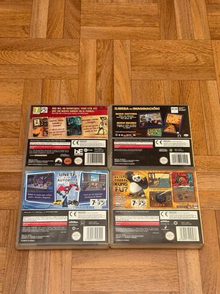 Lote 4 Juegos Nintendo DS: Rango, Toy Story 3, Tra